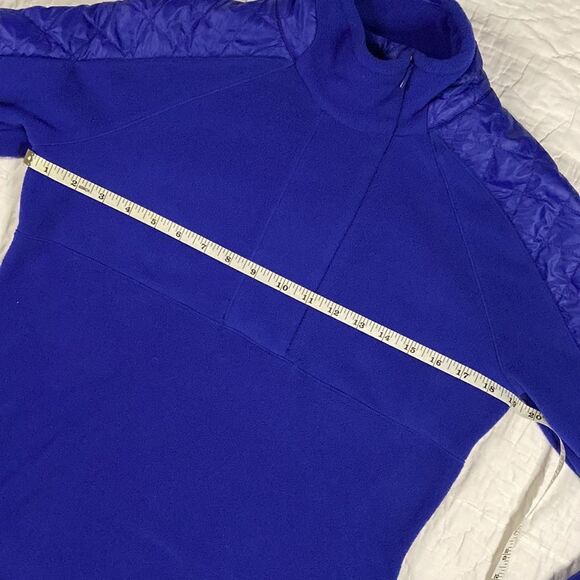 Athleta Quarter Zip Violet Sweater size Medium - Picture 11 of 12